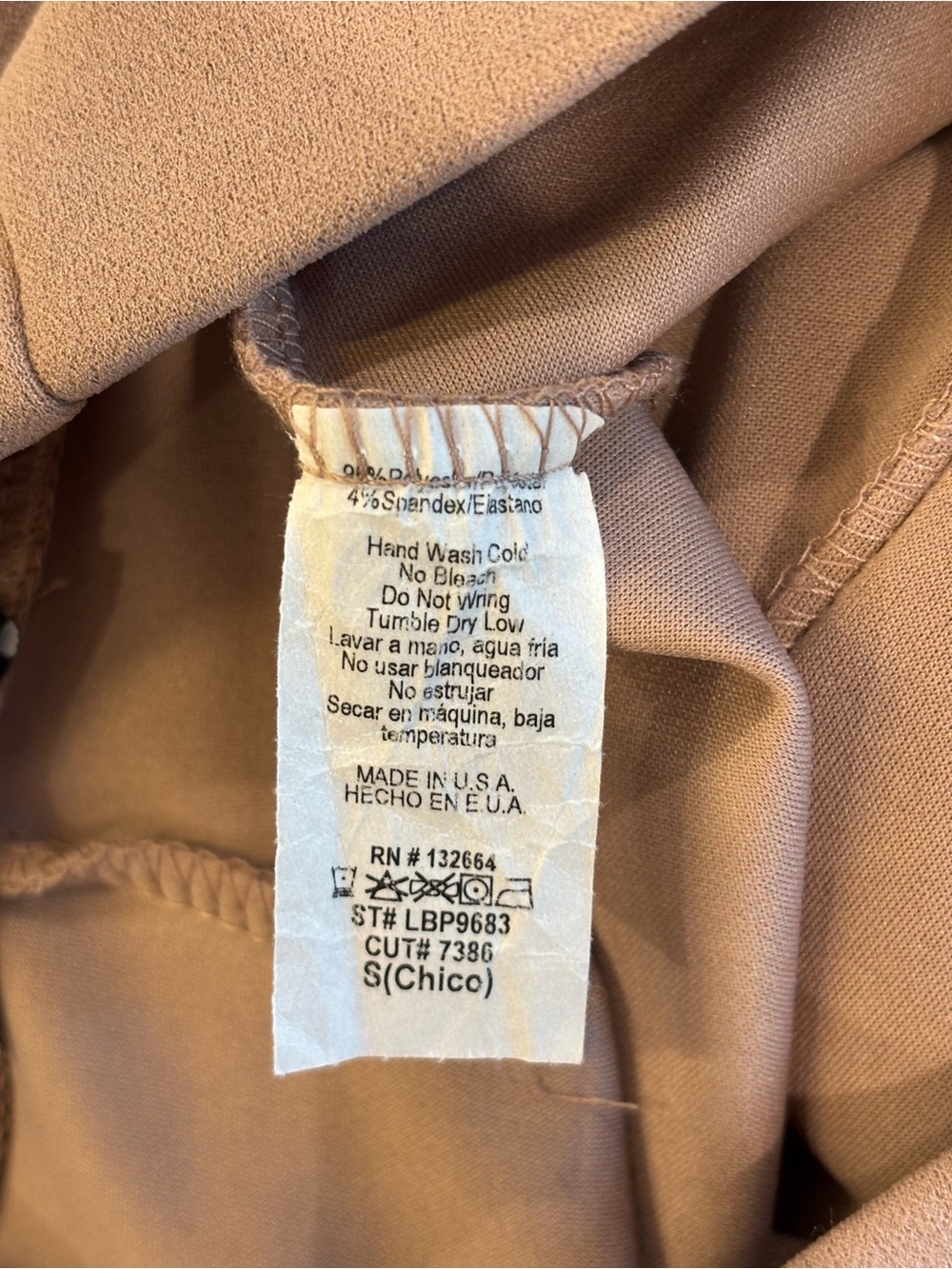 Fashion Nova High-Rise Wide-Leg Pants in Dusty Mauve - Picture 6 of 6